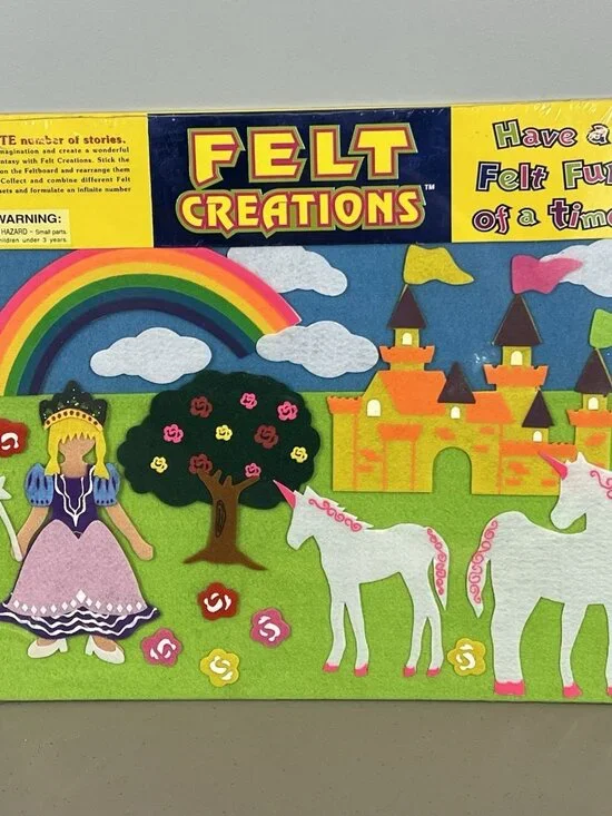 Felt Creations Hurricane Toys Princess Castle + Bicycle Scooter Fun New Sealed - Picture 2 of 16